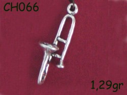 Gümüş Charm Kolye Ucu - CH066 - Nusret