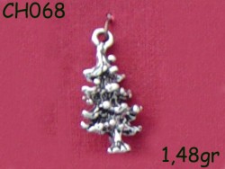 Gümüş Charm Kolye Ucu - CH068 - Nusret (1)