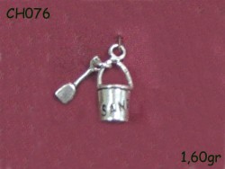 Gümüş Charm Kolye Ucu - CH076 - Nusret