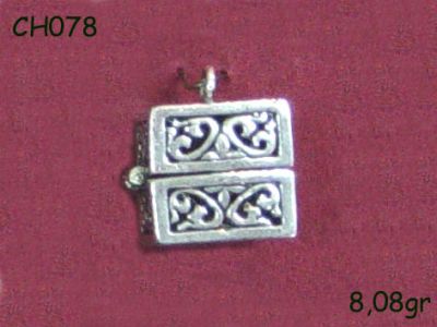 Kapaklı Küp Charm CH078 - 3