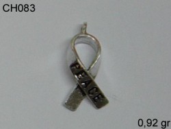 Gümüş Charm Kolye Ucu - CH083 - Nusret (1)