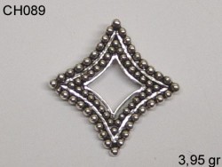 Gümüş Charm Kolye Ucu - CH089 - Nusret