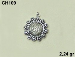 Gümüş Charm Kolye Ucu - CH109 - Nusret