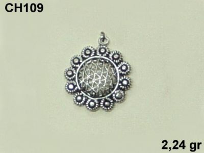 Gümüş Charm Kolye Ucu - CH109 - 1