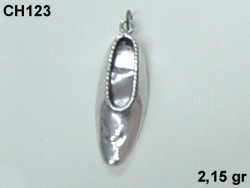 Gümüş Charm Kolye Ucu - CH123 - Nusret