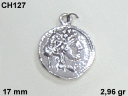 Gümüş Charm Kolye Ucu - CH127 - Nusret