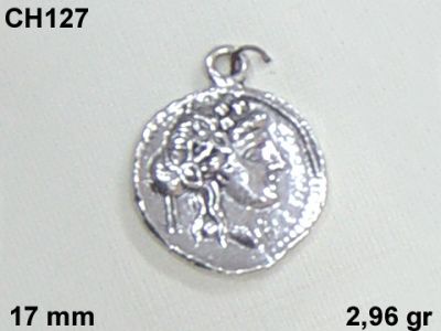 Gümüş Charm Kolye Ucu - CH127 - 1