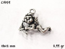 Gümüş Charm Kolye Ucu - CH159 - Nusret