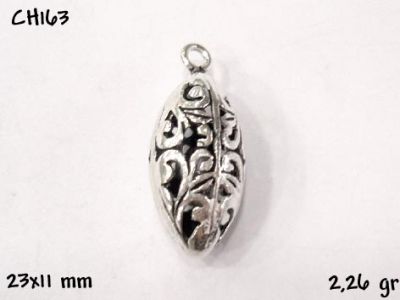 Gümüş Charm Kolye Ucu - CH163 - 1