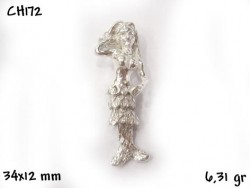Nusret - Gümüş Charm Kolye Ucu - CH172