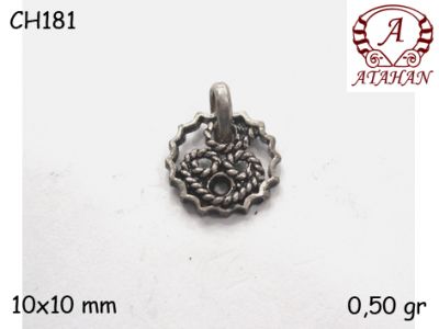 Gümüş Charm Kolye Ucu - CH181 - 1