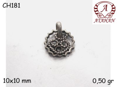 Gümüş Charm Kolye Ucu - CH181 - 1