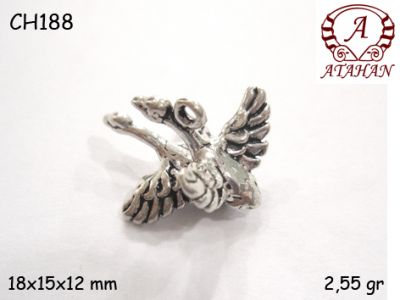 Gümüş Charm Kolye Ucu - CH188 - 1