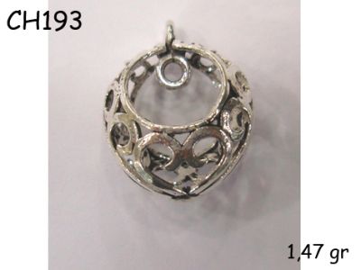 Gümüş Charm Kolye Ucu - CH193 - 1