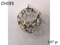 Nusret - Gümüş Charm Kolye Ucu - CH193