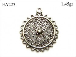 Gümüş Küpe Malzemesi - EA223 - Nusret