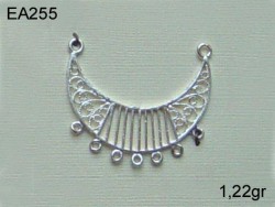 Gümüş Küpe Malzemesi - EA255 - Nusret