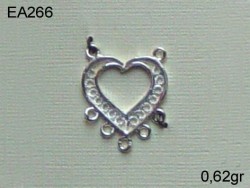 Gümüş Küpe Malzemesi - EA266 - Nusret