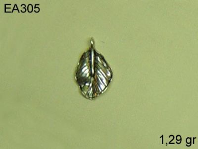 Gümüş Küpe Malzemesi - EA305 - 1