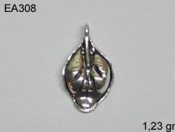 Gümüş Küpe Malzemesi - EA308 - Nusret