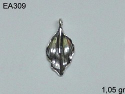 Gümüş Küpe Malzemesi - EA309 - Nusret