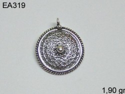 Gümüş Küpe Malzemesi - EA319 - Nusret