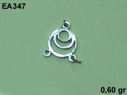 Gümüş Küpe Malzemesi - EA347 - Nusret