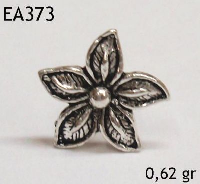 Gümüş Küpe Malzemesi - EA373 - 1