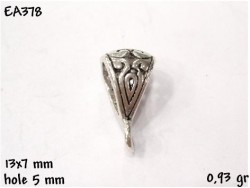 Gümüş Küpe Malzemesi - EA378 - Nusret