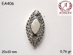 Gümüş Küpe Malzemesi - EA406 - Nusret