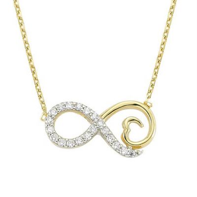 Endless Love Gold Necklace - 1