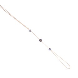 Evil Eye Hand Anklet Shahmaran - Rose- 925 - Nusrettaki