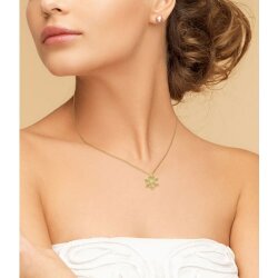 Gold Snowflake Necklace - Nusrettaki (1)