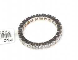 I Rengi 2 Karat Alyans Tamtur - 5