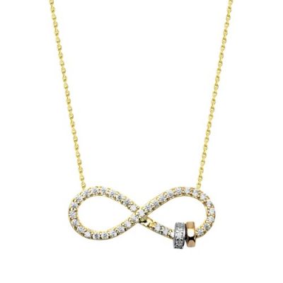 Infinity Gold Necklace - 1