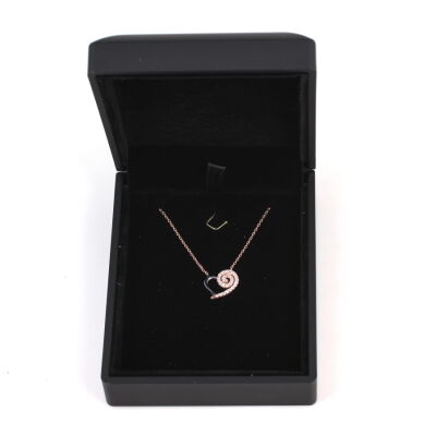 Işıklı Kolye Küpe Yüzük Bileklik Set Kutusu - 1