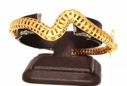 Kalemli 22 Ayar Altın Füzyon Bilezik - 4