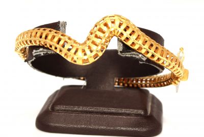 Kalemli 22 Ayar Altın Füzyon Bilezik - 4