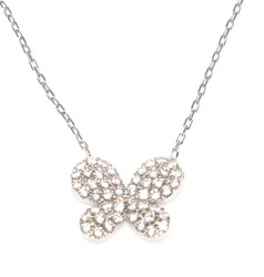 Silver Butterfly Necklace - 5