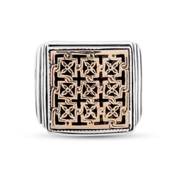 Constantinapol Design Square Authentic Ring - 3