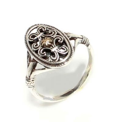 Konstantinapol Tasarım Otantik Bizans Yüzük - 6