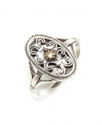 Konstantinapol Tasarım Otantik Bizans Yüzük - 7