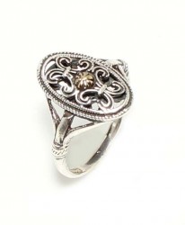 Konstantinapol Tasarım Otantik Bizans Yüzük - 8