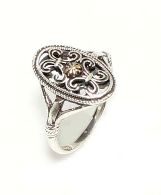 Konstantinapol Tasarım Otantik Bizans Yüzük - 8