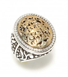 Constantinople Design Authentic Men Ring - Nusrettaki