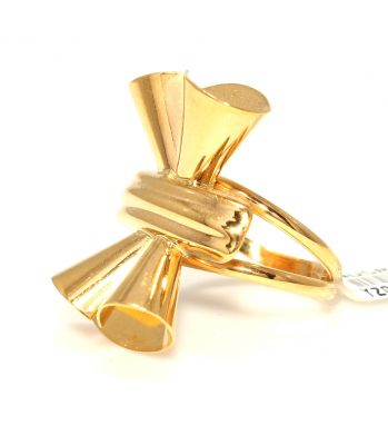 Kurdela Model 22 Ayar Altın Yüzük - 4