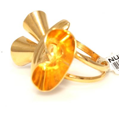 22 Ayar Altın Kurdela Model Yüzük - 5