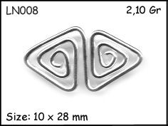 Gümüş Ara Bağlantı - LN008 - 1