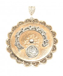 Masallah Silver- Bronze Pendant - 925 - Nusrettaki