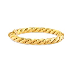 Ram Design Twisted Wire Bracelet - 22K - 3